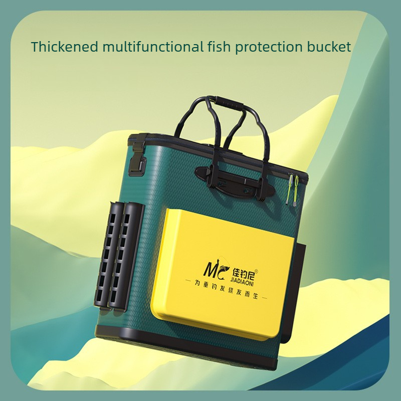 Fishing Lure Box - Live Fish Bucket Wild Fishing Fish