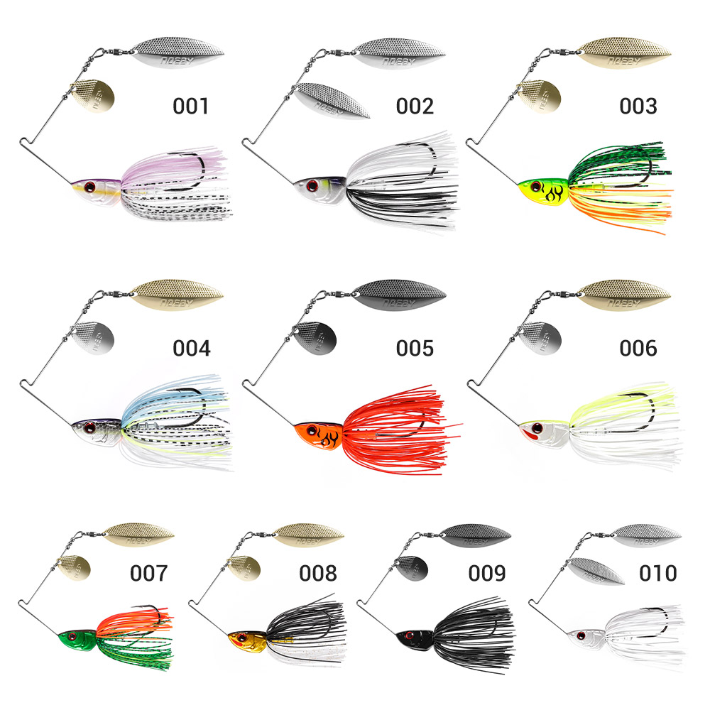Noeby Spinnerbait 10.5g 14g 21 - مراجعة Fishing Lure Blade Bait وسعره