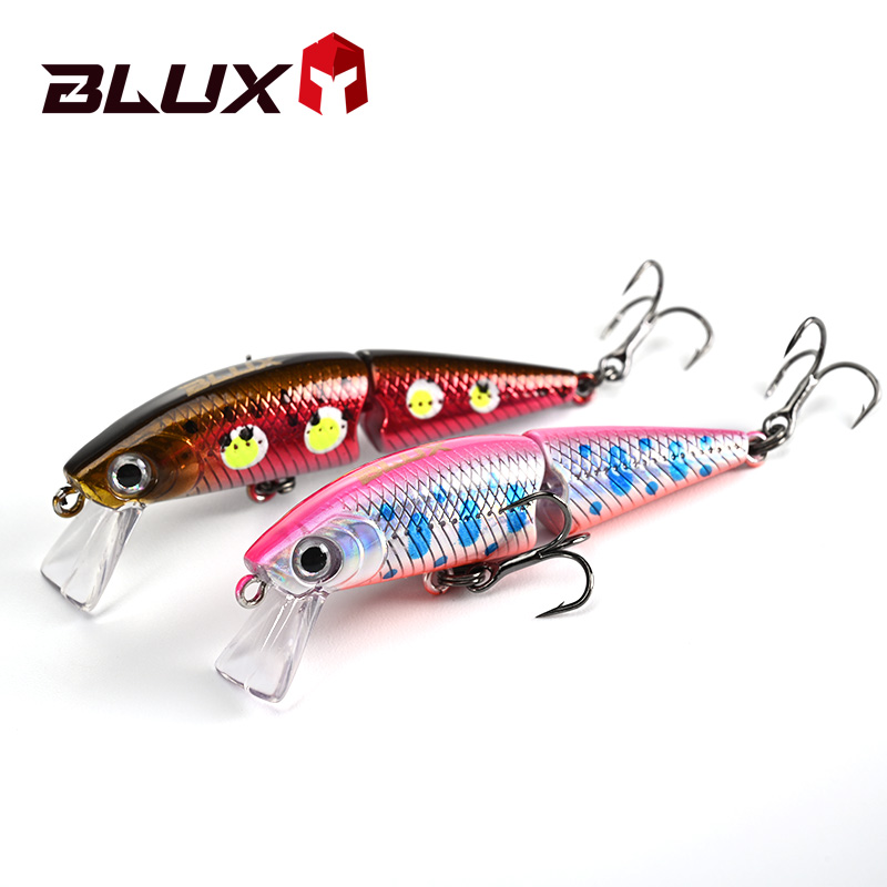 BLUX DR. Minnow Joint 50S Swim - مراجعة Fishing Lure Popper وسعره