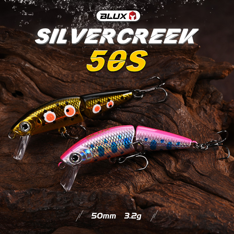 BLUX DR. Minnow Joint 50S Swim - مراجعة Fishing Lure Popper وسعره