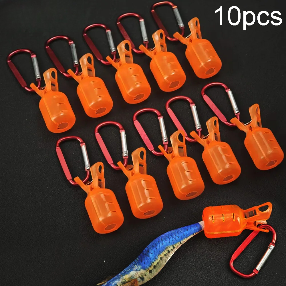 10pcs Squid Jig Hook Protector - مراجعة Fishing Lure Making Kit وسعره