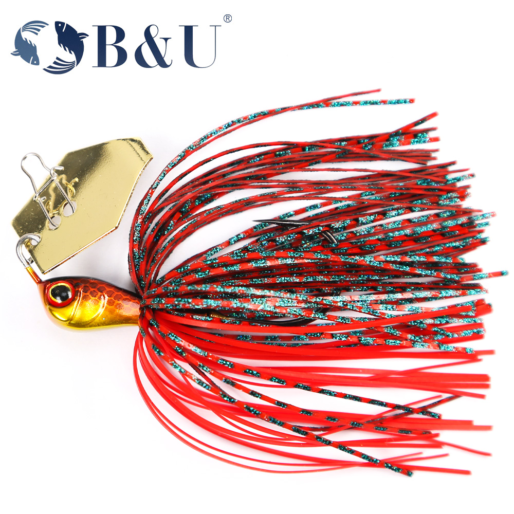 B&U Fishing Lure Chatter Bait  - مراجعة Fishing Lure Blade Bait وسعره
