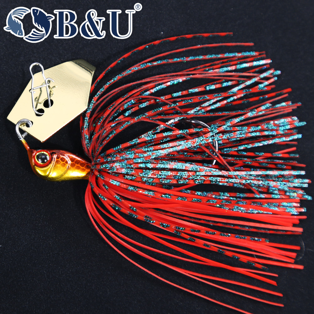 B&U Fishing Lure Chatter Bait  - مراجعة Fishing Lure Blade Bait وسعره