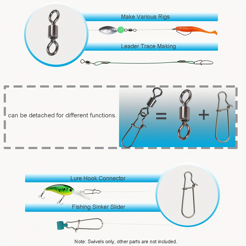 95/210 PCS Set Fishing Connect - مراجعة Fishing Lure Making Kit وسعره