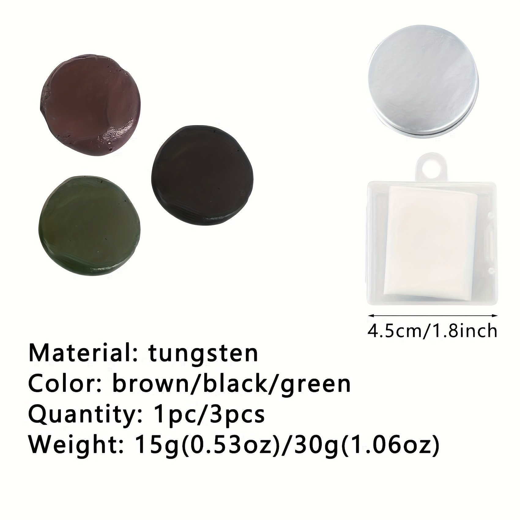 Tungsten Putty 0.5oz(15g) Tika - مراجعة Fishing Lure Accessories وسعره