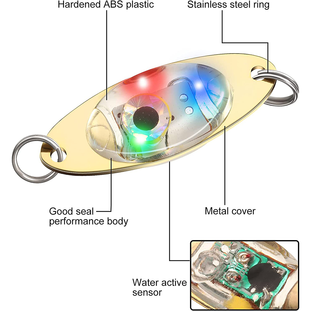 PRO BEROS LED Fishing Deep Dro - مراجعة Fishing Lure Spoon وسعره