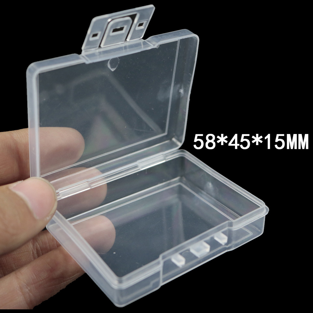 1pcs Transparent Plastic Stora - مراجعة Fishing Lure Spoon وسعره
