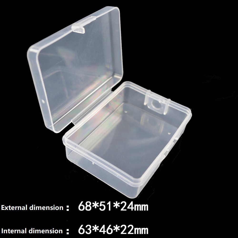 1pcs Transparent Plastic Stora - مراجعة Fishing Lure Spoon وسعره