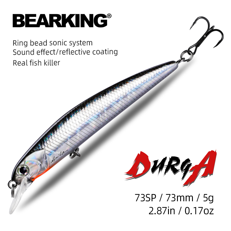 BEARKING New model 73mm 5g pro - مراجعة Fishing Lure Crankbait وسعره