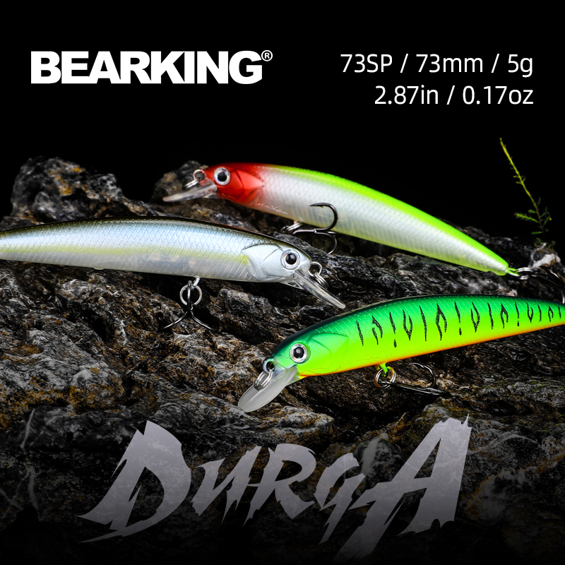 BEARKING New model 73mm 5g pro - مراجعة Fishing Lure Crankbait وسعره