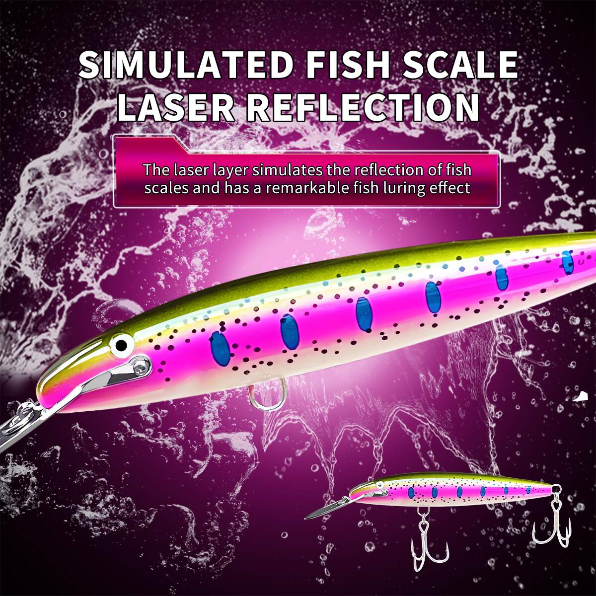BASSKING Sinking Minnow Bait 1 - مراجعة Fishing Lure Jerkbait وسعره