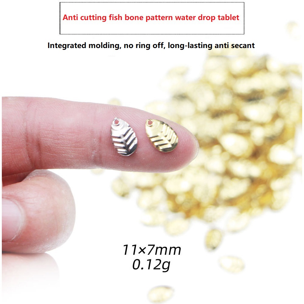 50Pcs/lot DIY Fishing Spinner  - مراجعة Fishing Lure Spoon وسعره
