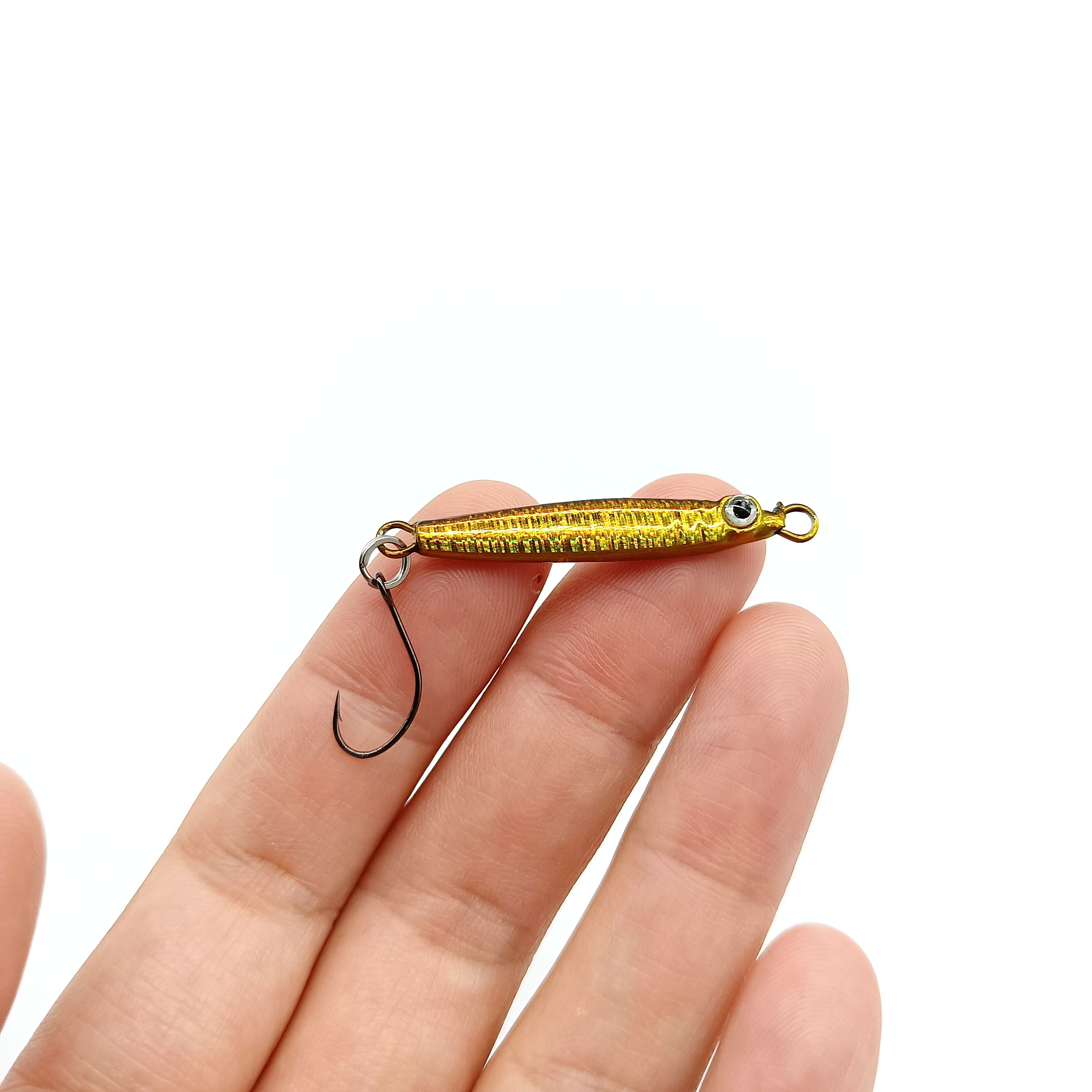 DUODUOYU 5PCS Mini  Metal Jig  - مراجعة Fishing Lure Soft Plastic وسعره