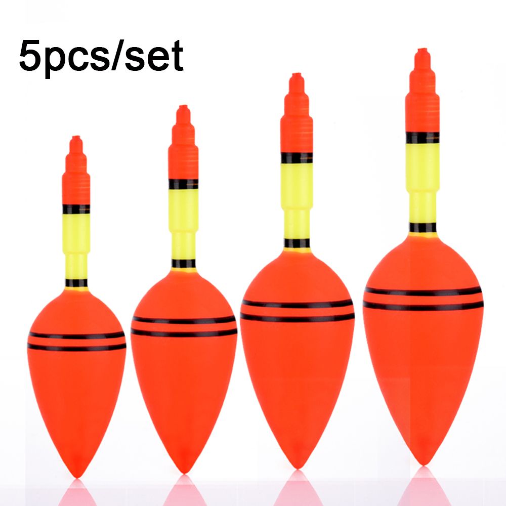 5pcs/set Plastic Fishing Float - مراجعة Fishing Lure Topwater وسعره
