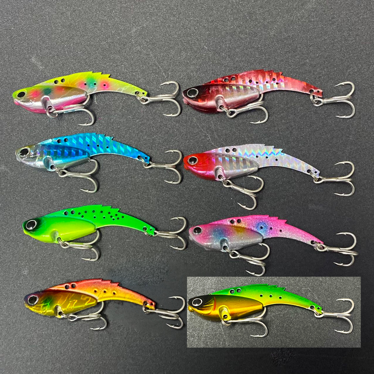 1pcs Metal Blade Vib 67MM 26.4 - مراجعة Fishing Lure Blade Bait وسعره