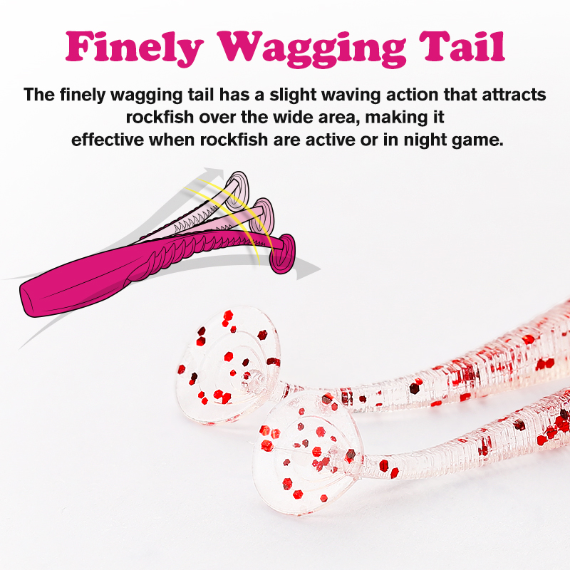 TSURINOYA 38mm 0.4g Soft Fishi - مراجعة Fishing Lure Swimbait وسعره