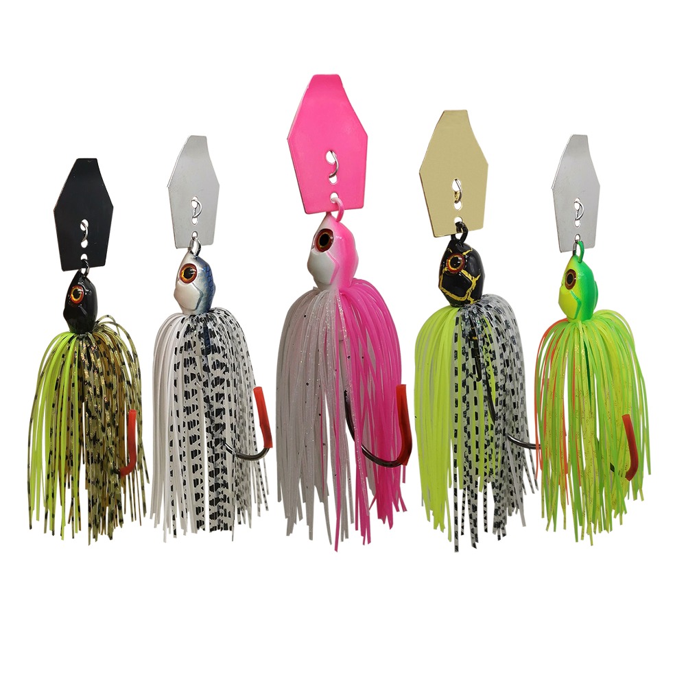 Soft Fishing Lure Wobbler 7G/9 - مراجعة Fishing Lure Blade Bait وسعره