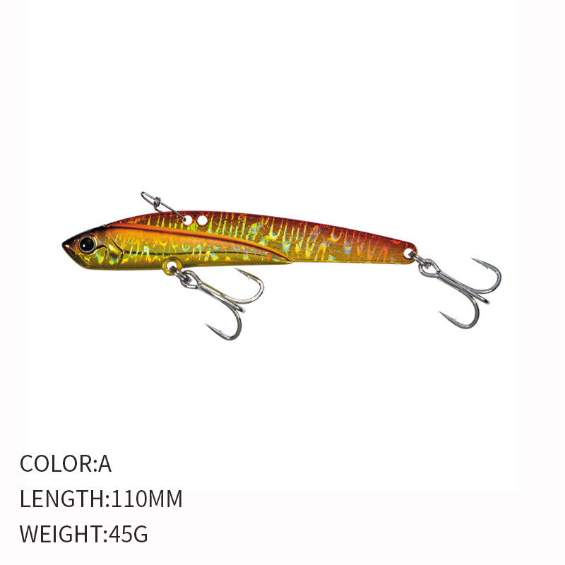 New Fishing Lure VIB 110MM 45G - مراجعة Fishing Lure Blade Bait وسعره