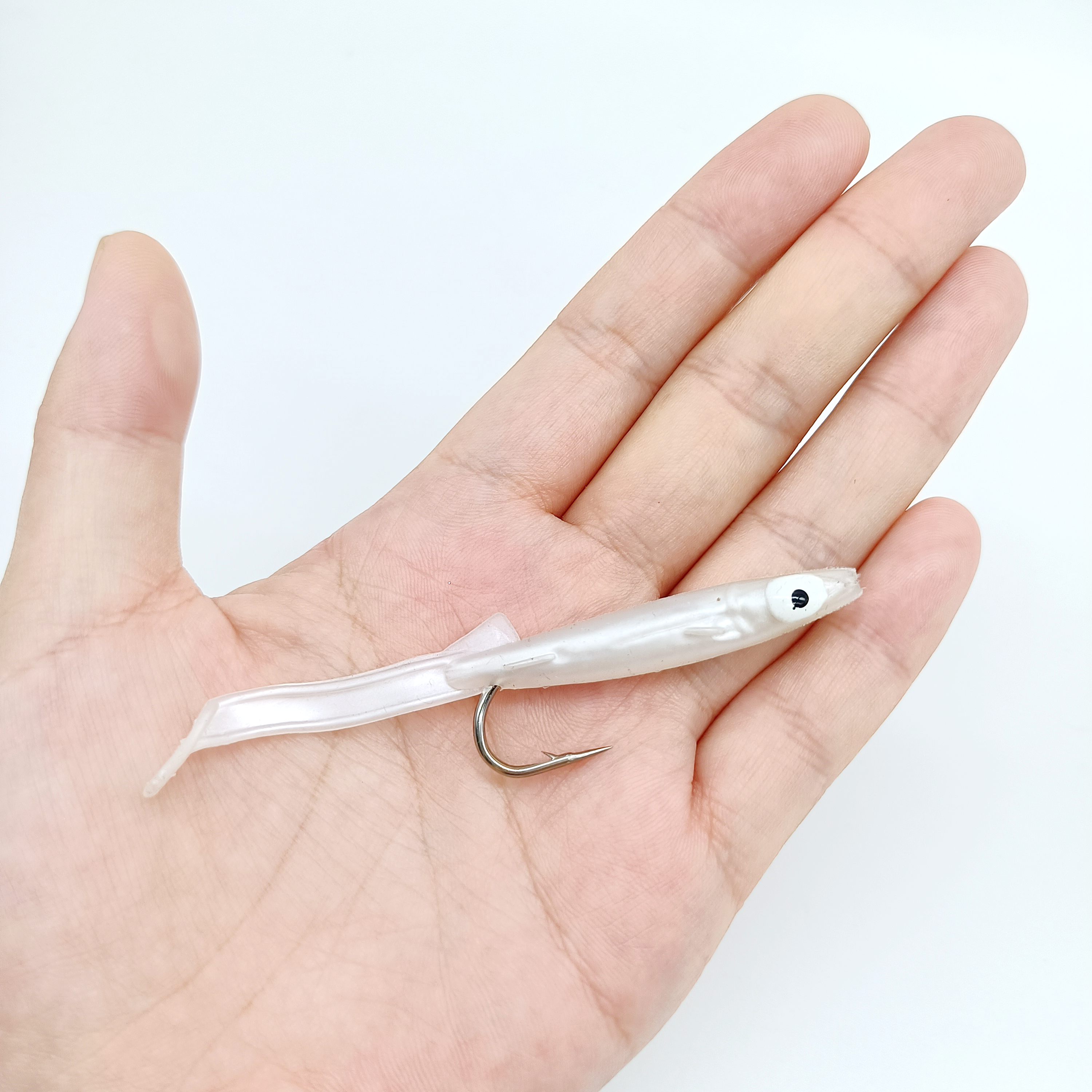 DUODUOYU 5PCS  Eel Soft Plasti - مراجعة Fishing Lure Crankbait وسعره