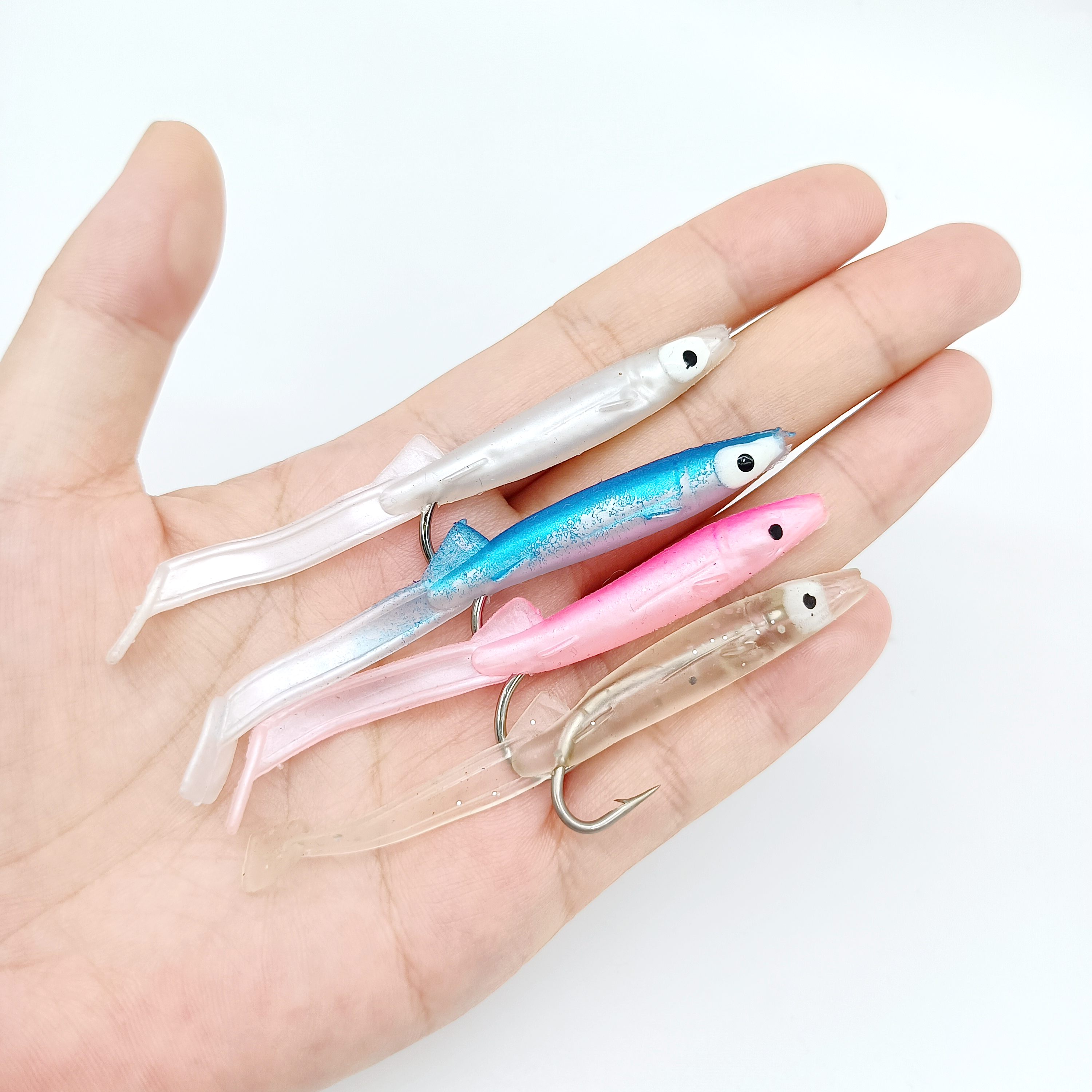 DUODUOYU 5PCS  Eel Soft Plasti - مراجعة Fishing Lure Crankbait وسعره