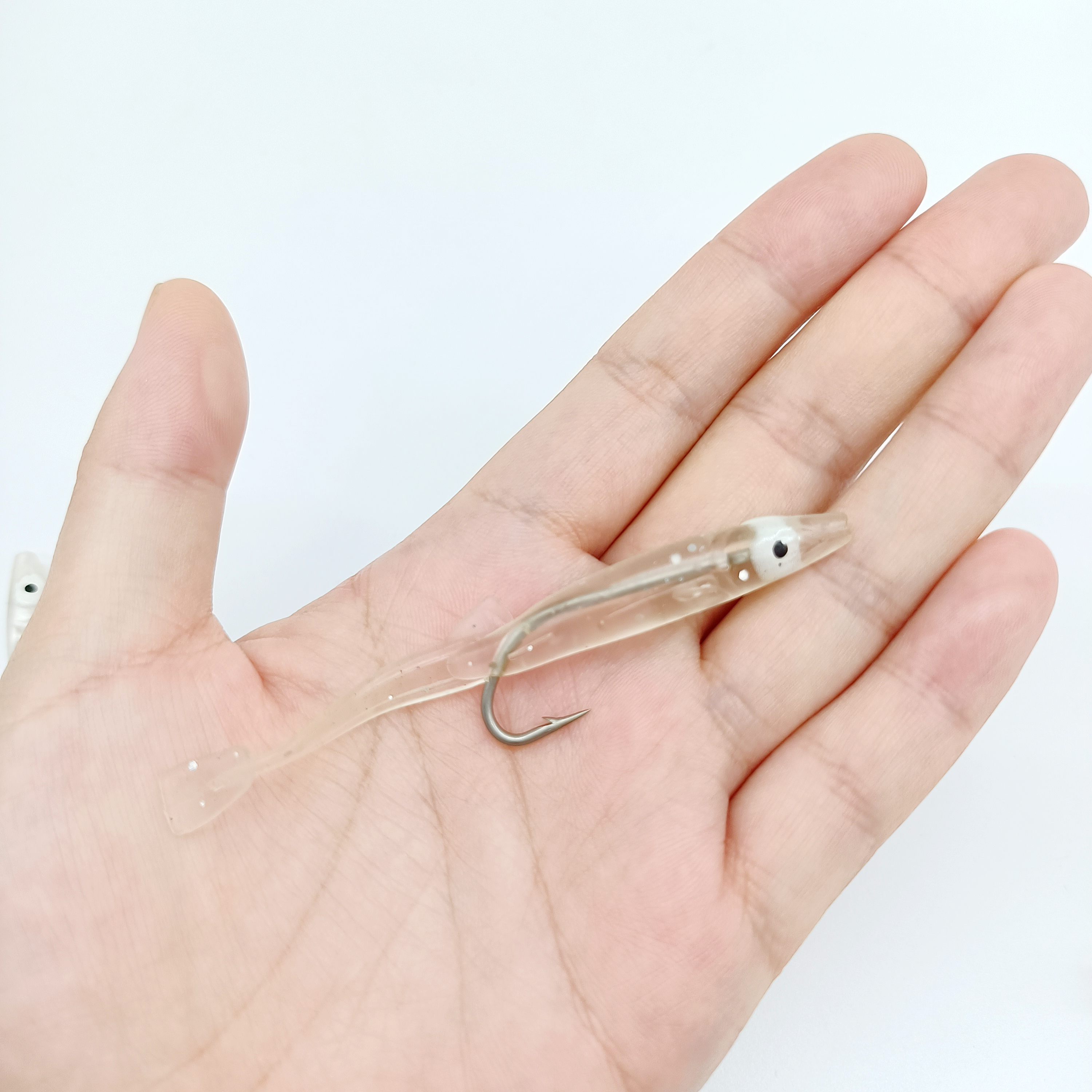DUODUOYU 5PCS  Eel Soft Plasti - مراجعة Fishing Lure Crankbait وسعره