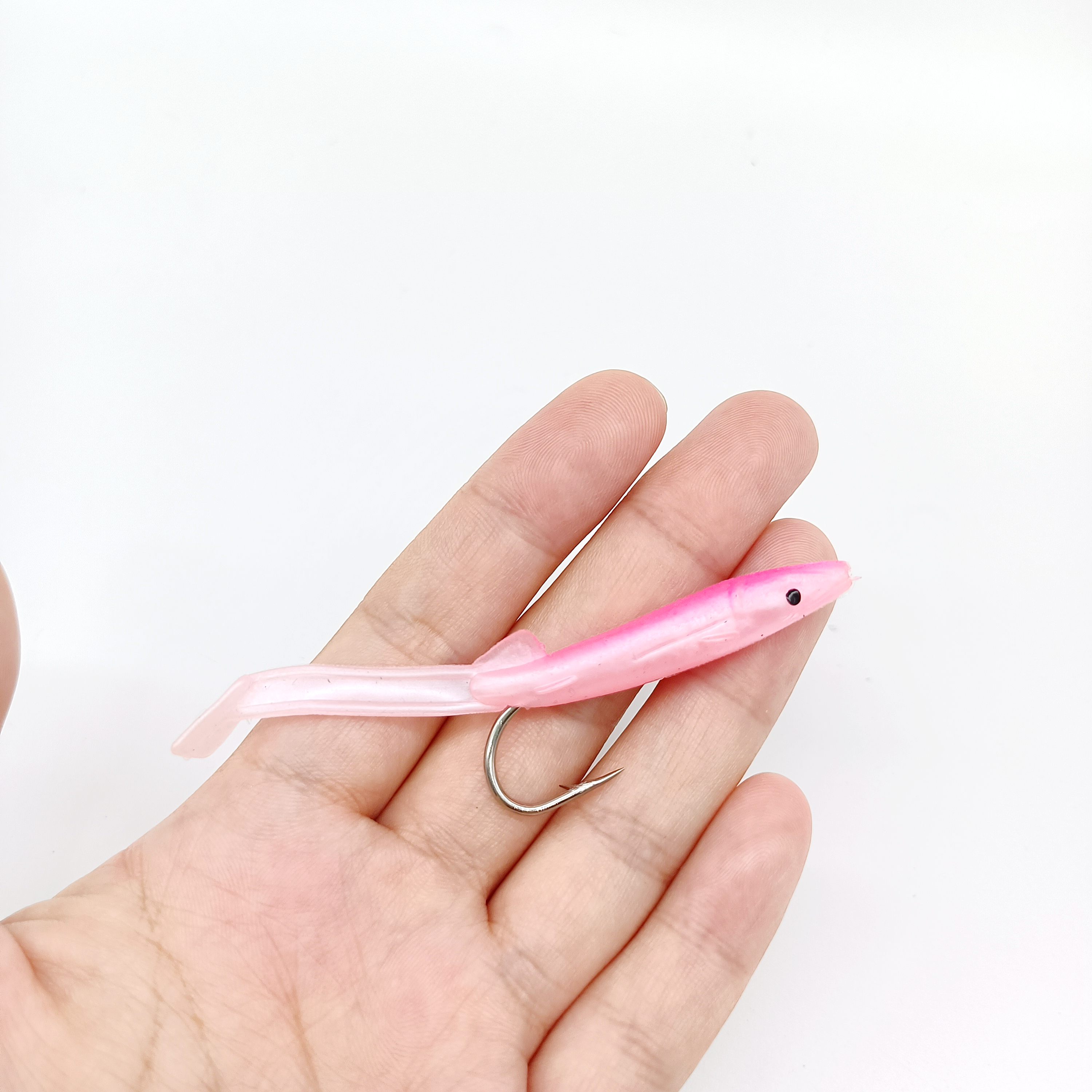 DUODUOYU 5PCS  Eel Soft Plasti - مراجعة Fishing Lure Crankbait وسعره