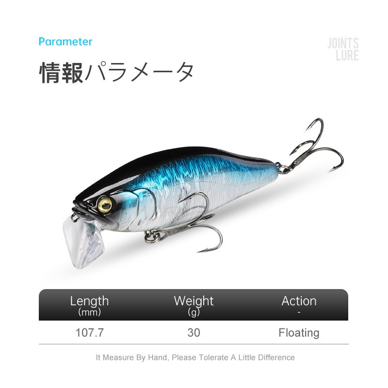 I-JACK Minnow Fishing Lures 10 - مراجعة Fishing Lure Topwater وسعره