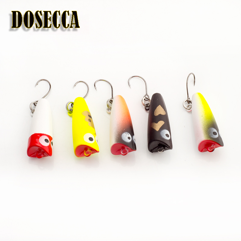 1PCS 2.5cm 1.5g  Topwater Bait - مراجعة Fishing Lure Popper وسعره
