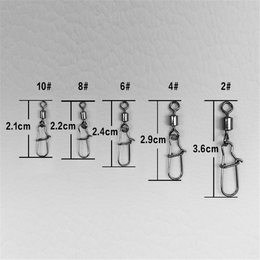 FISHINAPOT 30pcs/lot 2#-10# St - مراجعة Fishing Lure Spinnerbait وسعره