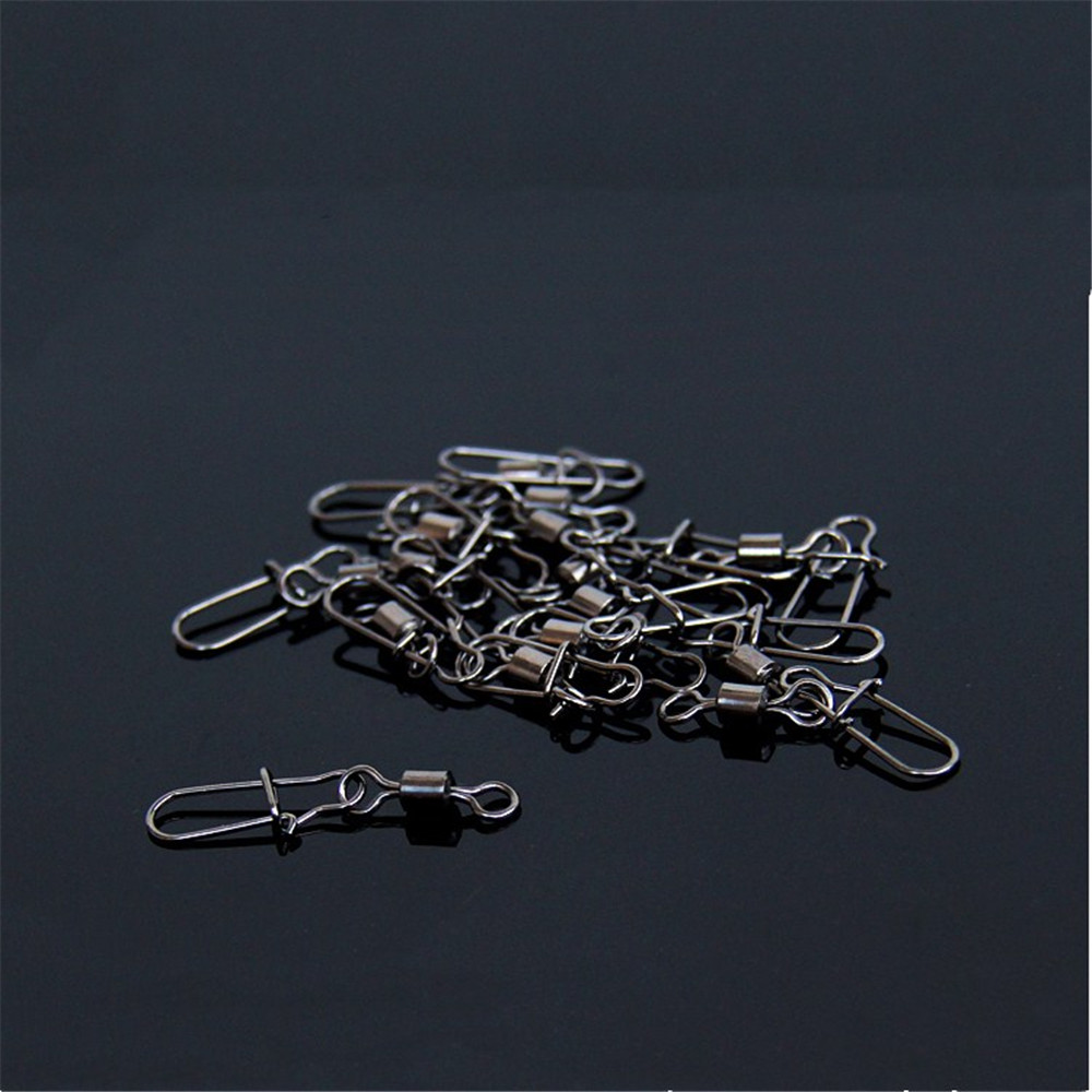 FISHINAPOT 30pcs/lot 2#-10# St - مراجعة Fishing Lure Spinnerbait وسعره