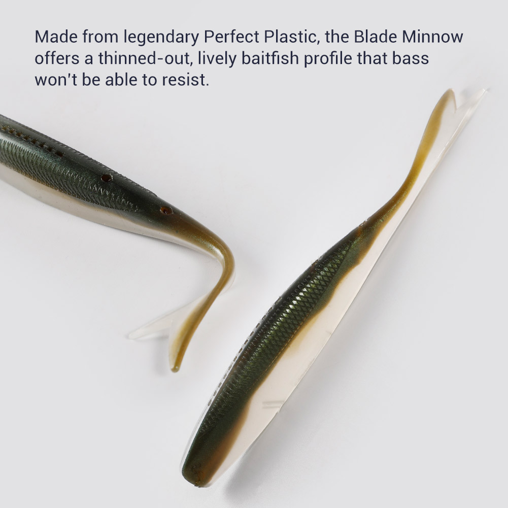 NOEBY Soft Lure Blade Minnow 9 - مراجعة Fishing Lure Blade Bait وسعره