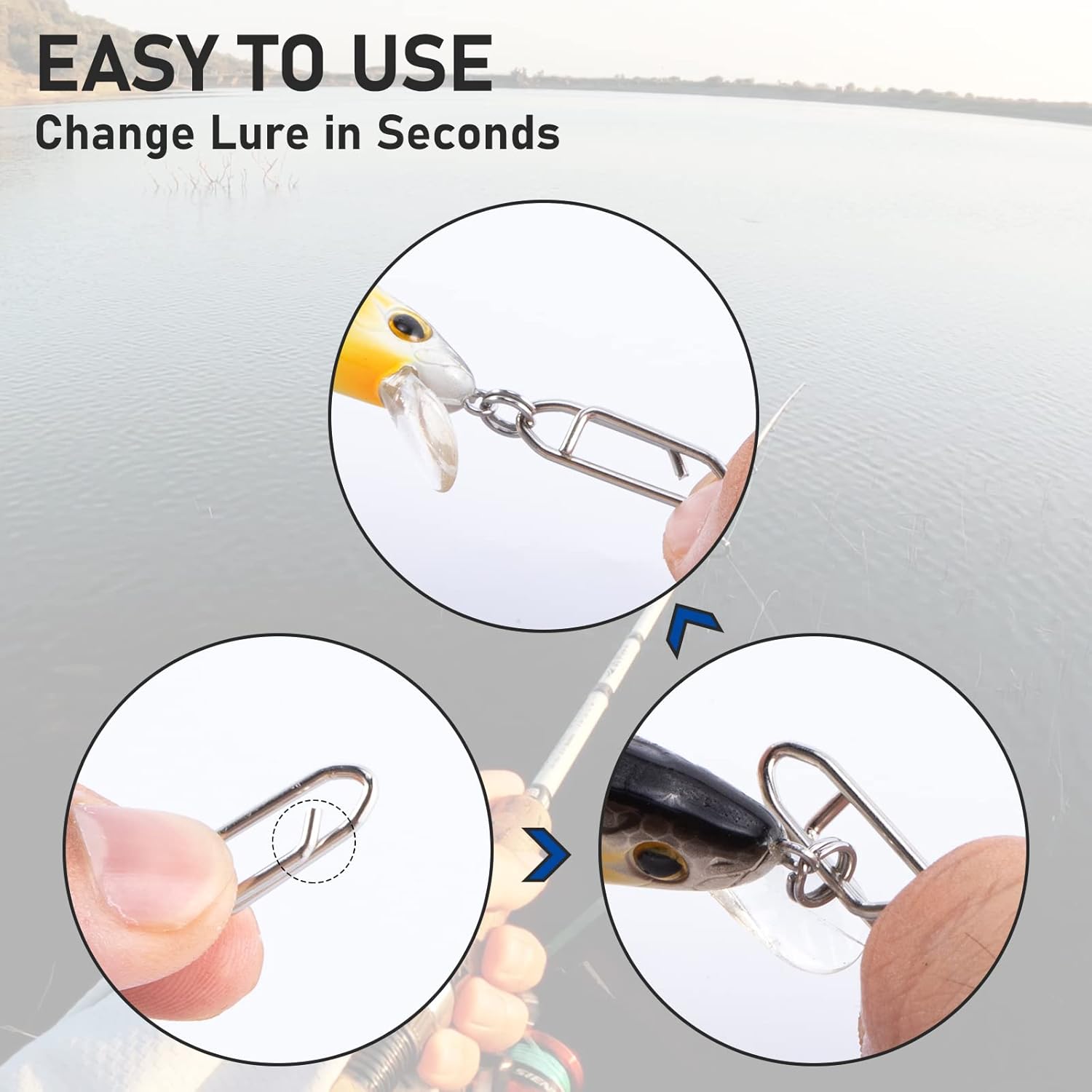50Pcs/Pack Fishing Power Speed - مراجعة Fishing Lure Crankbait وسعره