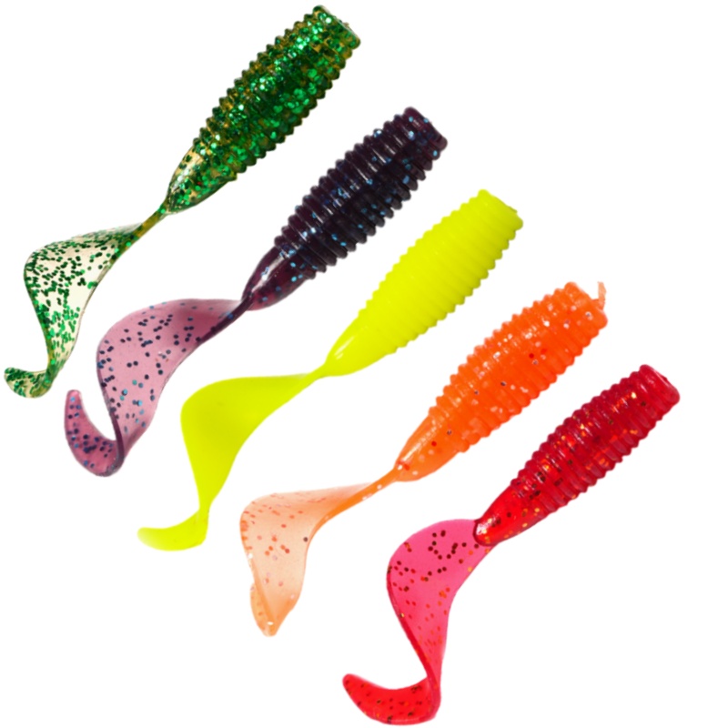 Wondersee 50PCS Soft Bait Worm - مراجعة Fishing Lure Soft Plastic وسعره