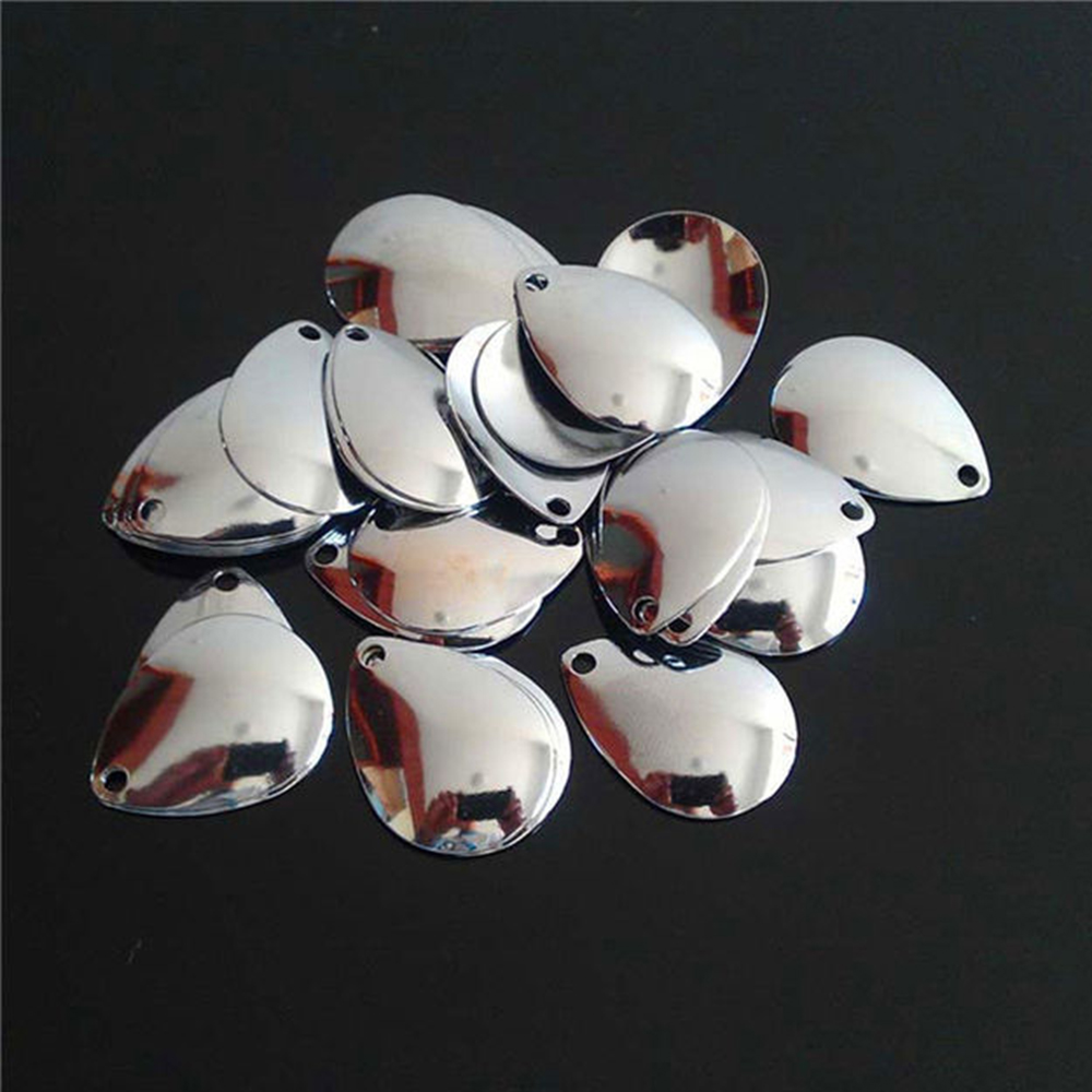20pcs/lot Fishing Spinner Ring - مراجعة Fishing Lure Spoon وسعره