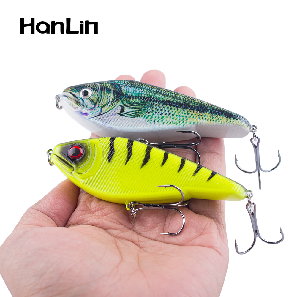 Hanlin NEW Glide Jerkbait 90mm - مراجعة Fishing Lure Jerkbait وسعره