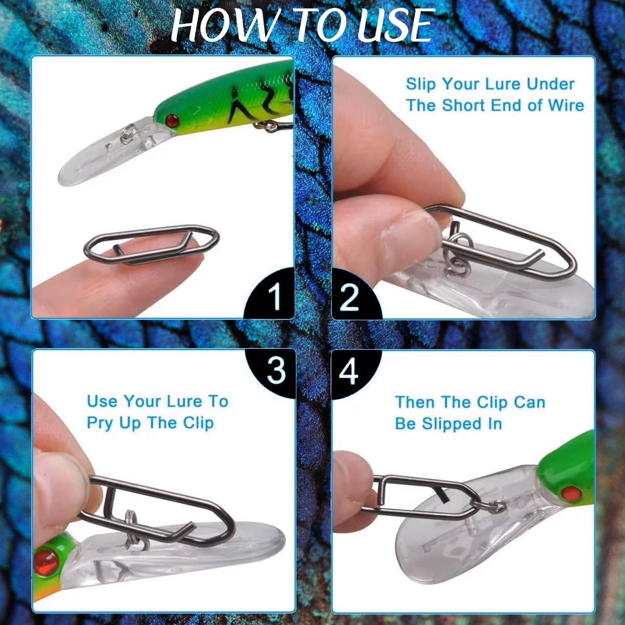 9KM Fishing Snap Kit 110pcs Po - مراجعة Fishing Lure Making Kit وسعره