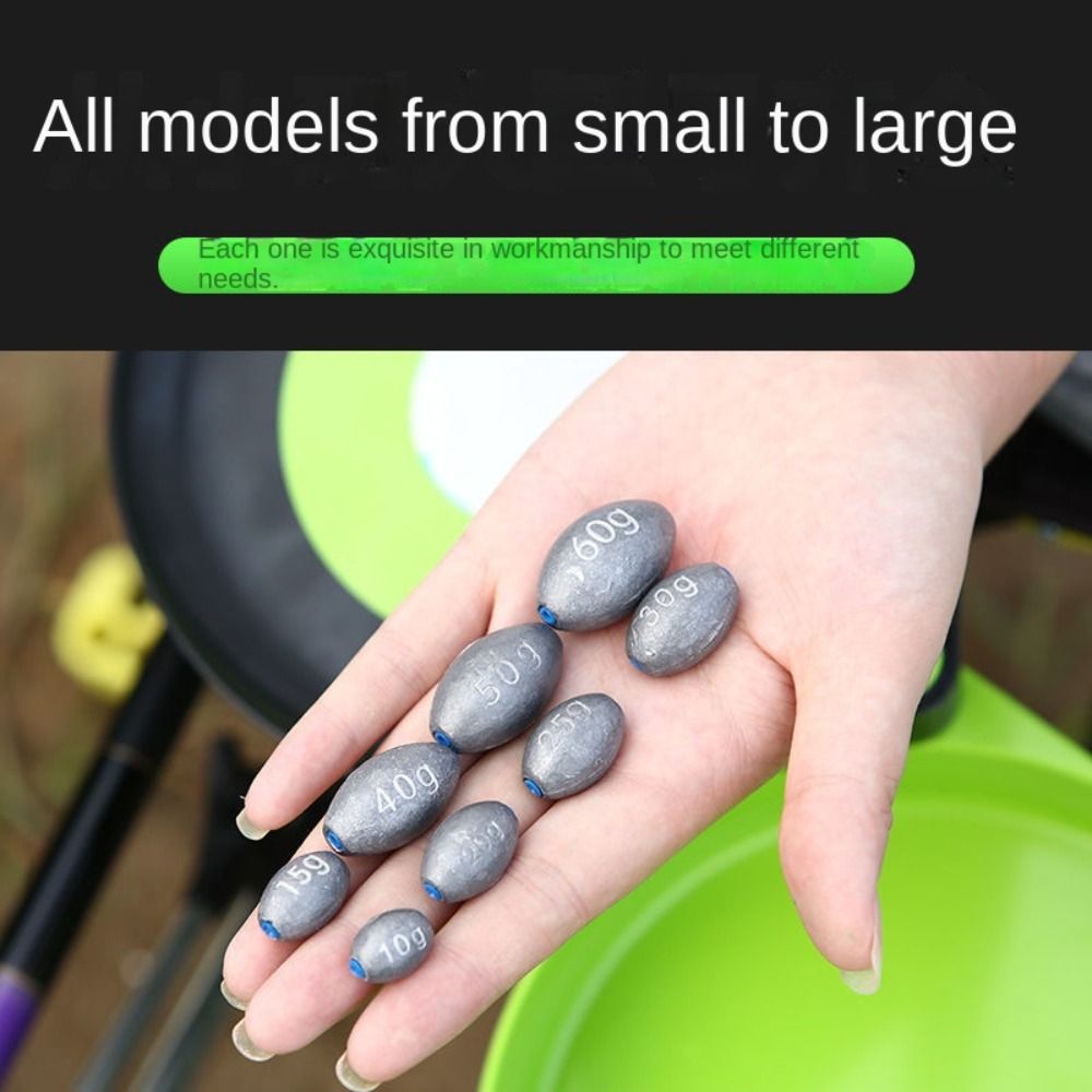 5-20pcs Fishing Lead Olive Sha - مراجعة Fishing Lure Accessories وسعره
