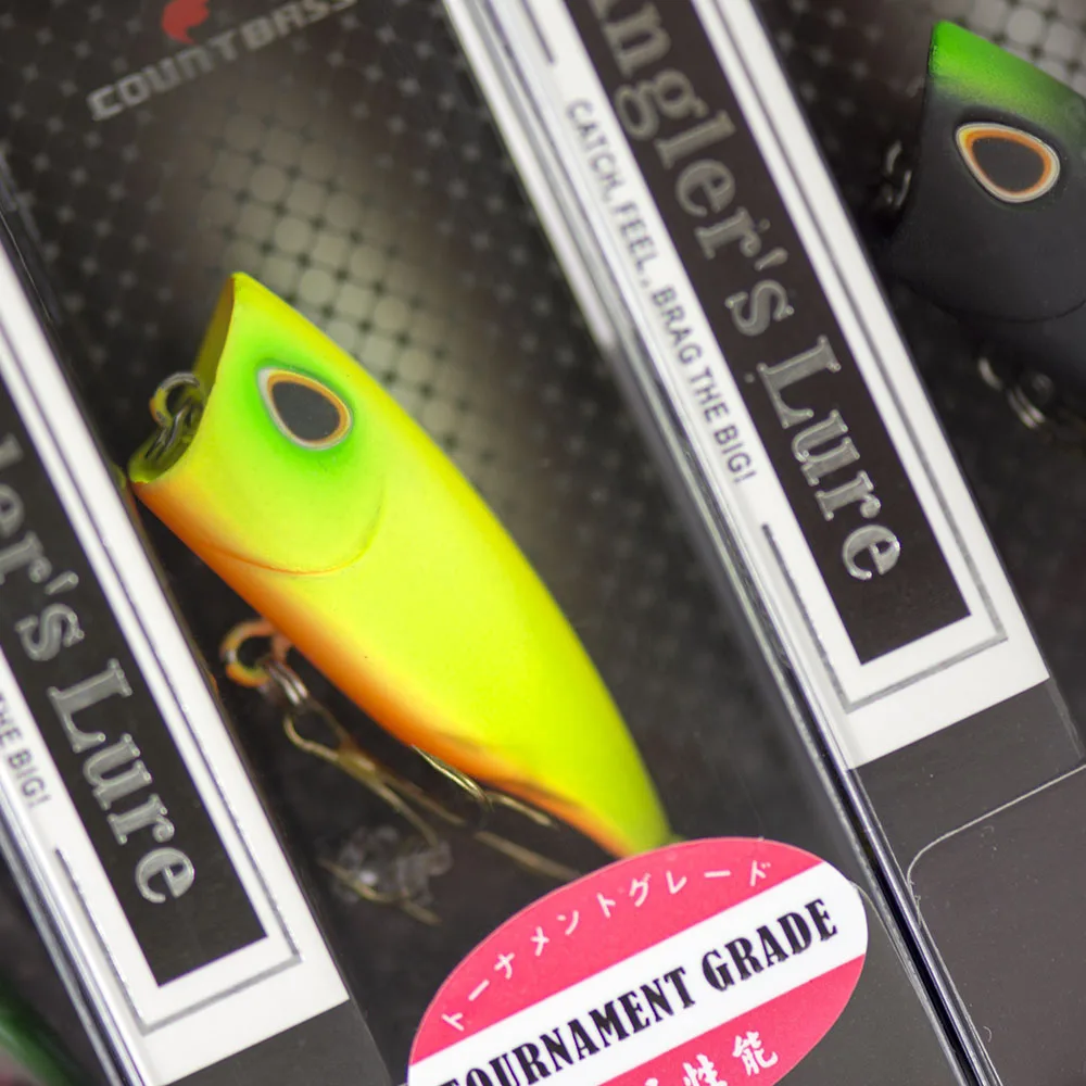 Countbass Popper Hard Bait Fis - مراجعة Fishing Lure Popper وسعره