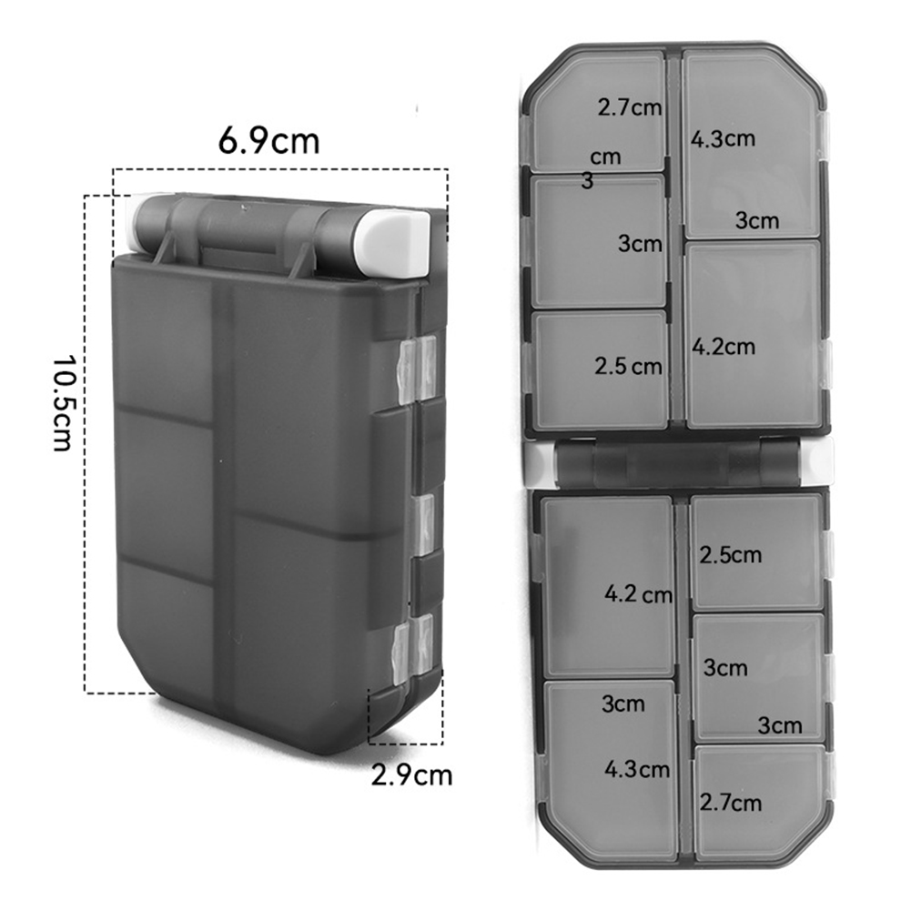 Fishing Tackle Box Double-Side - مراجعة Fishing Lure Box وسعره
