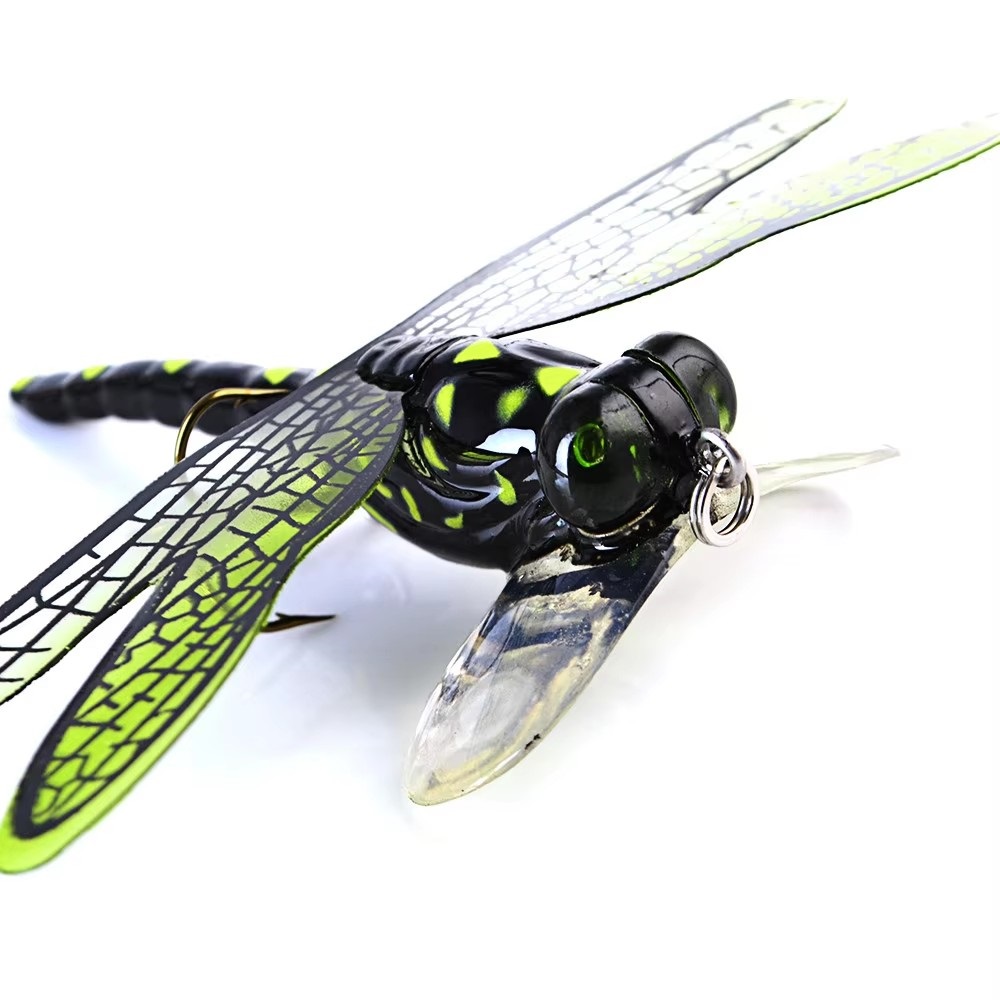 FTK 6g Topwater Dragonfly Dry  - مراجعة Fishing Lure Popper وسعره