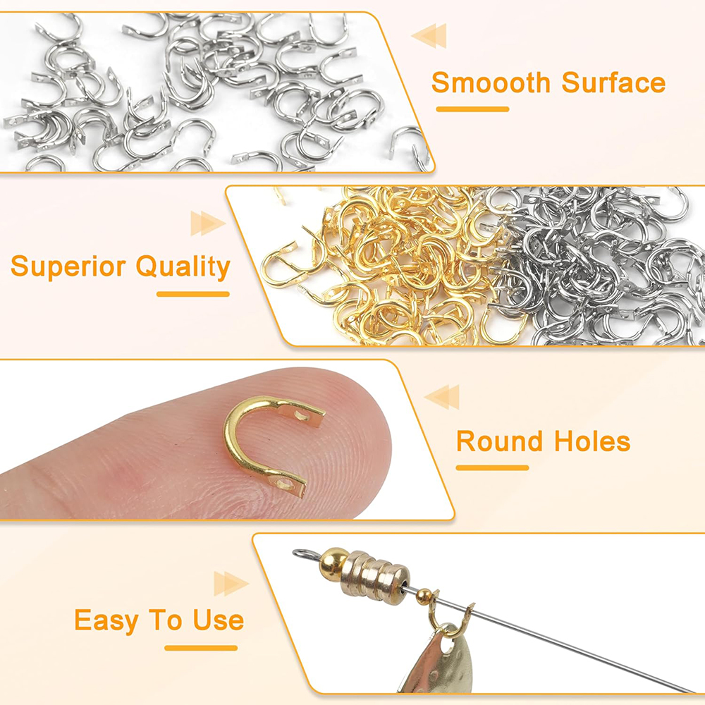 300Pcs Fishing Spinner Clevis  - مراجعة Fishing Lure Blade Bait وسعره
