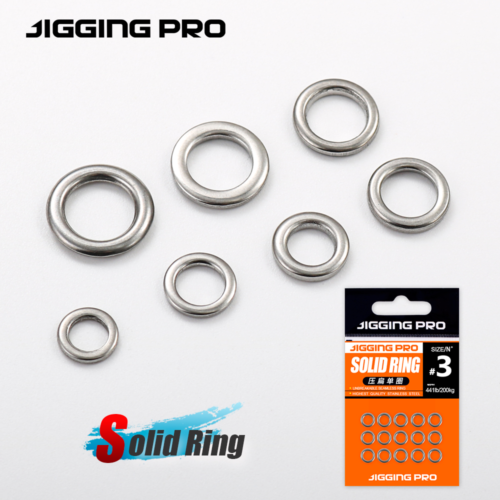 JIGGING PRO Fishing Solid Ring - مراجعة Fishing Lure Jig وسعره