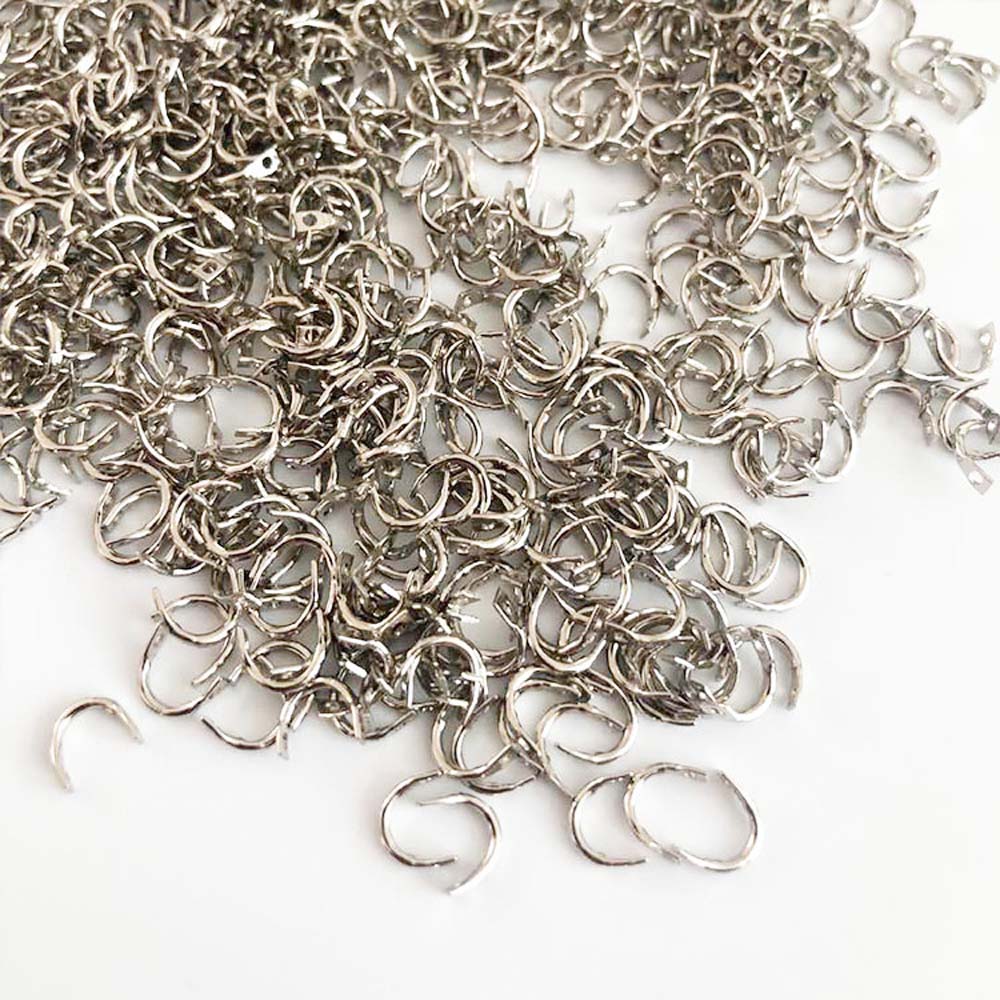 50-100pcs/lot Fishing U-ring 5 - مراجعة Fishing Lure Spoon وسعره