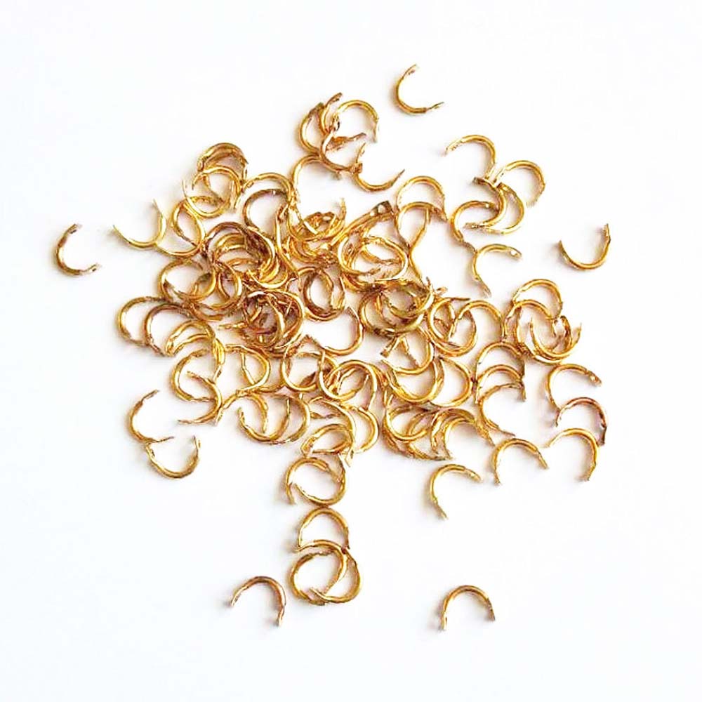 50-100pcs/lot Fishing U-ring 5 - مراجعة Fishing Lure Spoon وسعره