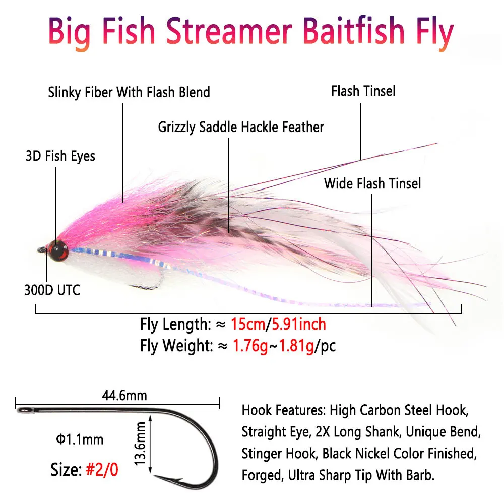 Bimoo #2/0 15cm/5.91inch Big S - مراجعة Fishing Lure Swimbait وسعره