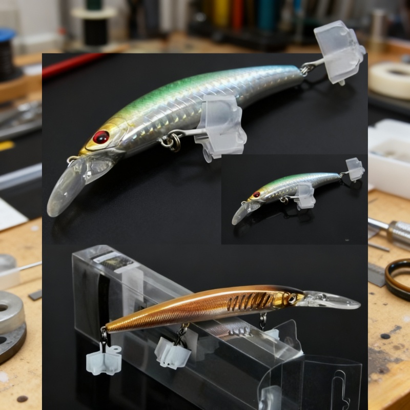 195Pcs Open Slot Treble Hook P - مراجعة Fishing Lure Making Kit وسعره