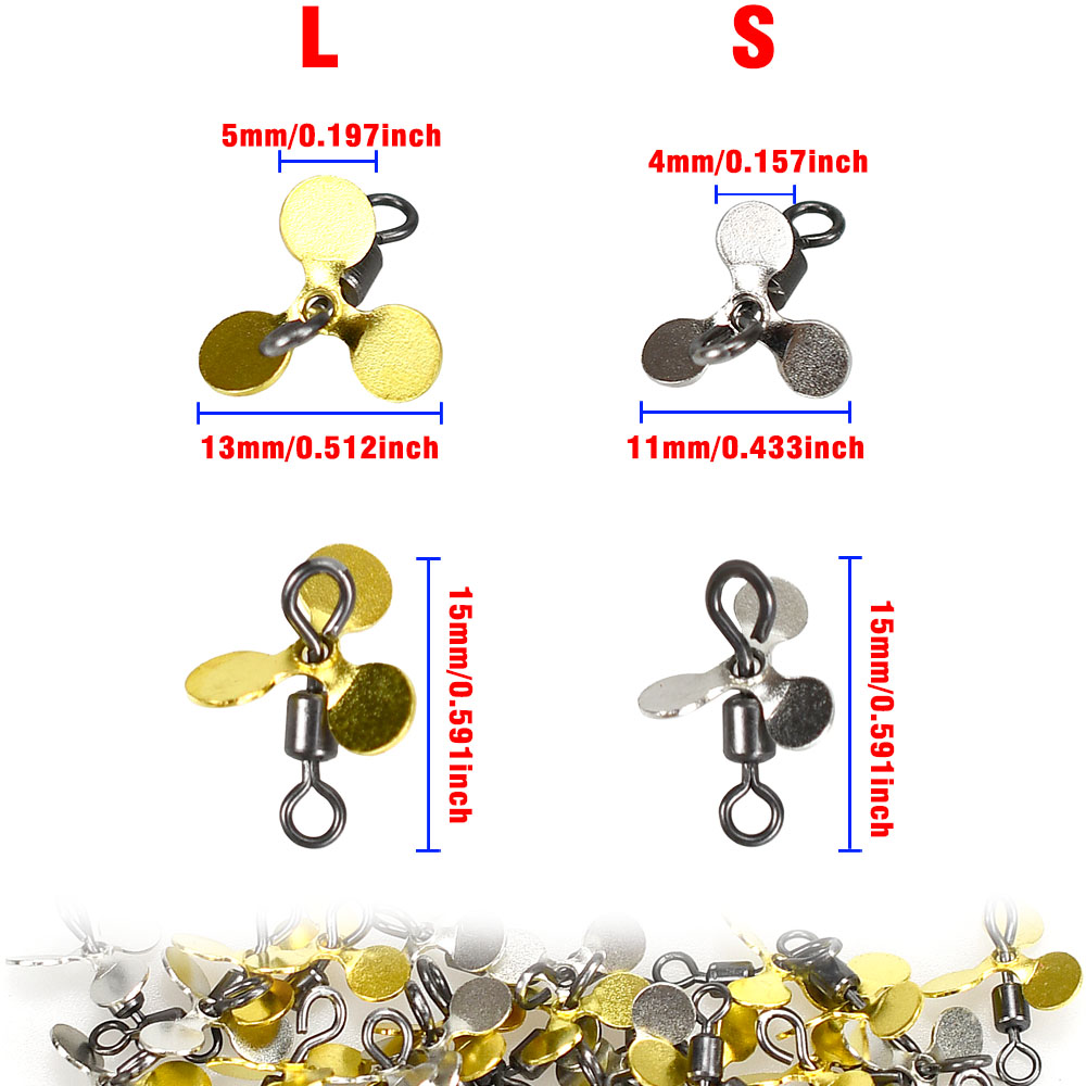 20Pcs Spiral Blade Fishing Pro - مراجعة Fishing Lure Spoon وسعره