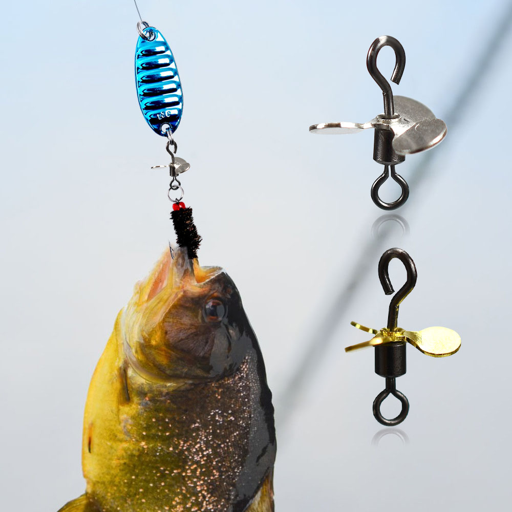 20Pcs Spiral Blade Fishing Pro - مراجعة Fishing Lure Spoon وسعره