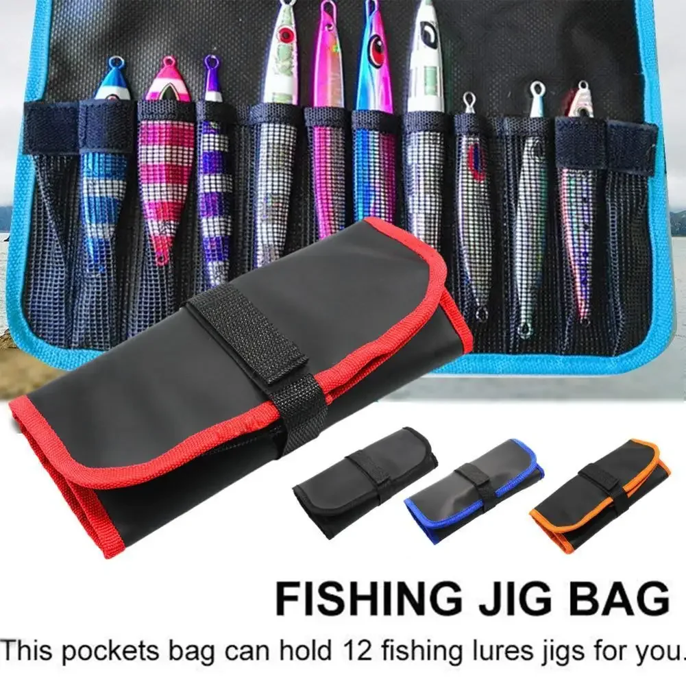 Fishing Lure Bag 12 Slots Fish - مراجعة Fishing Lure Jig وسعره