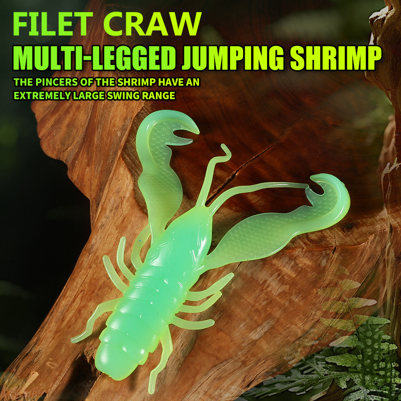 2023 Supercontinent Filet Craw - مراجعة Fishing Lure Soft Plastic وسعره
